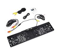 Dioche Kennzeichenhalter, Rückfahrkamera, Einparkhilfe, 170° Infrarot Rückfahrkamera, kabellos, Einparkhilfe