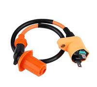 Dioche Scooter Zündspule, Racing Zündspule Zündspule für Gy6 50ccm 125ccm 150ccm Motor Motorrad Dirt Bike Scooter Moped (Orange)