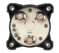 Dioche Trennschalter in Schwarz, 500 A, 3-Positionen-Batterietrennschalter - Hauptstromunterbrechungsschalter mit Wasserdichtem IP66-Schutz - Ideal für Wohnmobile und Boote