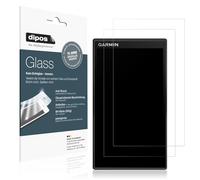 dipos I 2x Displayschutz 9H matt kompatibel mit Garmin DriveSmart 66 Schutzfolie Anti-Shock Folie