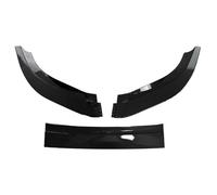 DIQXLGS Für VW Für Golf 6 MK6 R R20 2009-2013 Tuning 3 Stück Auto Frontstoßstange Lippe Spoiler Diffusor Nachrüstung Schutz(Carbon-Optik)