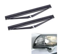 Direkter Ersatz Wischerblätter für Volvo S80 1999-2006 Schwarz | für volvo 960 S80 für s90 für v90, robustes Metall-Gummi-Material, schwarze für optik, einfache Installation