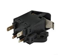 Disc Brake Switch M6 Für Yamaha Aerox Jog Neo's Ovetto | M6 Gewinde, links/rechts montierbar, für 50ccm und 125ccm Roller, schwarzes ABS Material, präzise Passform