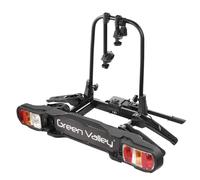 eBike Fahrradträger für Anhängerkupplung Fahrrad Heckträger Radträger - Discovery 2 - für 2 Fahrräder - 60kg Zuladung - am Fahrzeug klappbar -