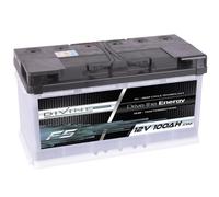 DiVine F5 12V 100Ah Batterie für Wohnwagen Wohnmobil Caravan Camping Mover