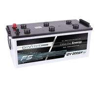 DiVine F5 12V 200Ah Batterie Solar Versorgung Notstrom Windkraft Beleuchtung