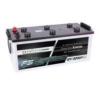 DiVine F5 12V 220Ah Batterie für Boot Yacht Schiff Marine Antrieb Alarm Hobby