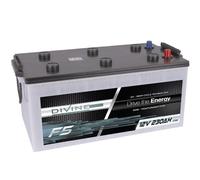 DiVine F5 12V 230Ah Batterie für Wohnwagen Wohnmobil Caravan Camping Mover