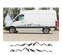 DIY Mountain Styling Autoaufkleber, Für VW Crafter Für Ford Transit, Für Peugoet, Für Renault Trafic Camper Van Vinyl Aufkleber