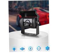 DIYEAH 2 Stück Wireless Car Monitor Farbmonitor für Rückfahrkamera Rückansichtssystem Kompatibel mit LKW Installieren Hd Bildqualität Robust Praktisch Schwarz