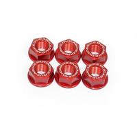 DKB Mutternset Kettenradflansch, rot - Ducati Diavel / 1260, XDiavel...