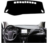 DKLIMA Auto Mittelkonsole Armaturenbrett Abdeckung Matte für Opel Mokka Vauxhall Mokka X 2016-2019, Armaturenbrett Teppich Matte, Anti-Rutsch, Licht zu Vermeiden, Wärmedämmung.