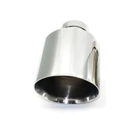 DKPMWD Auspuffblenden 1 Stück Universal-Auspuffspitze Edelstahl-Auspuffspitze Endrohr Auspuffspitze Endrohre(ID63MM OD114MM)