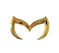 DLGJZS Auto Karosserie Embleme für Mazda CX-30 2019-2024,ABS Zeichen Logo Aufkleber Badge Motorhaube und Kofferraum Namensschild Car Styling Zubehör 2er-Pack,C