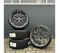 Damina Performance, DM08, 8x18 ET45 5x112 66,6, matt grey painted