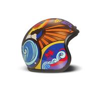 Retro Trip Open Face Motorrad Jet Helm ECE-22.06, M M mehrfarbig