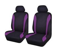 DMFCJQ Autositzbezüge Set für die Vordersitze für Hyundai I20 2009-2014, Auto Vordersitzbezüge Sitzbezug Auto Vordersitze Auto Sitzbezüge Autositzauflage Auto Zubehör,A-Purple