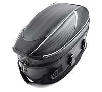 DMFCJQ Motorrad Tasche Große Kapazität für Yamaha MT 07 MT07 Tracer 700 GT TRACER7/GT, Motorrad Hecktasche Wasserdicht Sozius GepäCktasche, Carbonfaser-Pu Motorrad Satteltasche, Zubehör