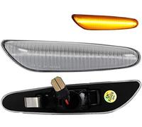 Do!LED LED Seitenblinker Klarglas mit E-Prüfzeichen kompatibel mit E36 E46 E60 E61 E81 E82 E87 E88 E90 E91 E92 E93 (Artikelbeschreibung beachten)