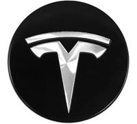 DOCHKA 4Pcs Nabenkappen Felgen Kappen Felgendeckel Radkappen Radnabendeckel Nabendeckel Felgenkappen für Tesla Model 3/X/S/Y,64MM