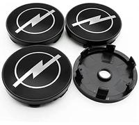 DOCHKA Nabenkappen Felgen Kappen Felgendeckel Radkappen Radnabendeckel Nabendeckel Felgenkappen für Opel OPC Astra J h g k Insigne Corsa D b e Mokka Vectra, 4 X 56mm,A