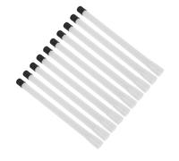 DOITOOL 10 Stück Reifenventilverlängerung aus Kunststoff Weiß | Ventilverlängerung für Enge Stellen, Kompatibel mit Vielen Ventilen, Robust und Formstabil
