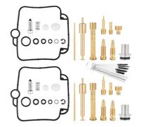 Dokili 2 Sätze Motorrad-Vergaser-Reparatursatz, Carb Float Needle Rebuild Tool Ersatz Passend für F650 Mikuni BST 33 1993-2000,für Suzuki GS500E, GS 500