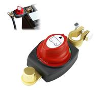Doksvp Batterietrennschalter Hauptschalter 12V/24V, Batterieschalter Autobatterie Trennschalter, ON-OFF Batterie Schalter, für Auto, Bus, Truck, Marine, Motorrad