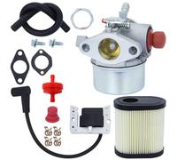 Dolvitrny Ersatz Vergaser-Kit für Tecumseh 4.5-6.75 für HP Motoren - Kompatibel mit LEV100, LEV105, LEV120 und LV195XA Modellen (Teil 640350)