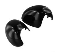 Dolvitrny Spiegelkappen Abdeckung Schwarz ABS | Robust, Verschleißfest, Einfache Montage, Passend für MINI Cooper für r55 R56 R57 R58 R59 R61 2007-2014