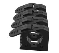 DONFAMDS 4 Stück Schnellspann Gummiklemmen 3-4cm Rohrschellen Für Kfz Dachträger LKW Ladefläche Autozubehör