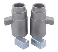 Doo Engy Armlehne Reparatur Buchse Hülse Ersatz Mittelarmlehne Reparatursatz Stellelement Sitzlehnenverstellung Metall links und rechts für Transporter T5 Transporter T6 Caravelle T6