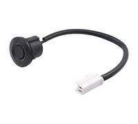 Doo Engy Heckklappe Kofferraum Griff Schalter Taste Heckklappengriff Öffner Taster Druckknopf Freigabe Kofferraumschalter hinten für Maz-da 2 DJ 3 BK BM