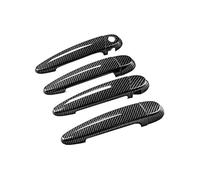 Door Handle Cover FÜR 3er F30 F31 F34 F35 F80 2013-2019 Einloch Türgriffschalen Zubehör Kratzschutzleiste Trim Protection(Carbon Fiber Pattern)