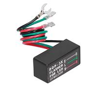 DOP-3X LED-Blinkrelais DC 12 V Kfz-Blinkrelais Elektronisches LED Blinkrelais FIX Motorrad Blinkerbirnen Hyper Flash für Auto-/Motorrad-Blitzlichter Serienmäßiges Relais Ersetzen