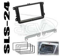 Doppel DIN Radiohalterung Skoda Fabia Roomster Superb ACV 391320-30-1+271000-13