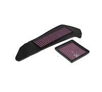 Doppel Luftfilter Airbox Luftfilterkasten Luftfilter Lufteinlass Reiniger Motor Schützen Fit Für Yamaha XMAX300 XMAX250 300 X MAX 250 2019 2020 2021 Motorrad zubehör