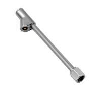 Doppelkopf-Reifenventilverlängerung, Inflator, Zinklegierung, 1/4 | Doppelenddüse aus Zinklegierung liefert schnelles, zuverlässiges Aufpumpen von Reifen mit einem sicheren 1/4
