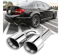 Doppelrohr Auspuffblende Auspuff für W164 W166 W204 A209 C209 W211 W212 W221