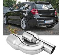 Doppelrohr Auspuffblende Endrohr für 1er 2er 3er E 87 F 20 22 45 21 30 36 46 90