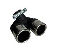 Doppelrohr Auspuffblende für SMART Fortwo Typ 451 2007-2010 2x60mm