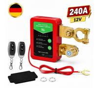 Doppelte Fernbedienung Batterietrennschalter 12V 240A Automatisch für Wohnmobil