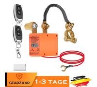 Doppelte Fernbedienung Remote Batterietrennschalter mit Abschaltung 12V 24V 240A