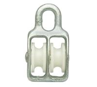 DOPPELTE FESTE SEILROLLE 40MM - BL40 DOPPELT