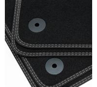 Doppelziernaht Fußmatten passend für Volvo XC60 2 II ab Bj. 2017-