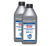 DOT5.1 2 Liter Bremsflüssigkeit LIQUI MOLY für Beta Eikon 50 LC 1999-2006 Roller