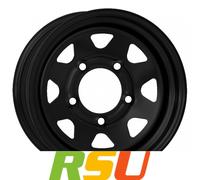 Dakar Dark 7X15 ET12 6/139.7 Alufelge