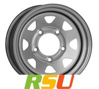 4 Alufelgen DOTZ DAKAR - Ohne Zubehör 6J x 15 Zoll ET 0 LK 5x139.70 Silver NEU