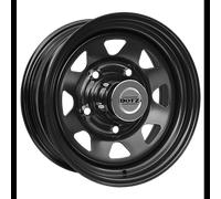 Dotz Extreme Dark Black Stahlfelge 16 Zoll ET-20 5x165,1 ML122,5