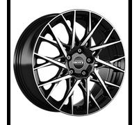 Dotz Fuji Black Polished Alufelge 18 Zoll ET45 4x100 ML60,1